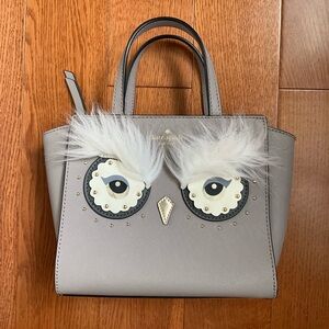 Kate Spade Light Gray Tote Bag